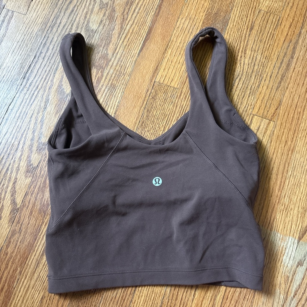 Lululemon Athletica Brown align Tank Top